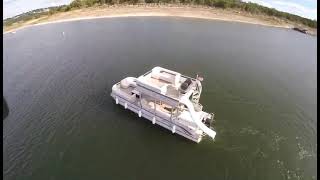 Lake Travis Pontoon Boat Rentals With Captain - Good Time Tours Austin Tx