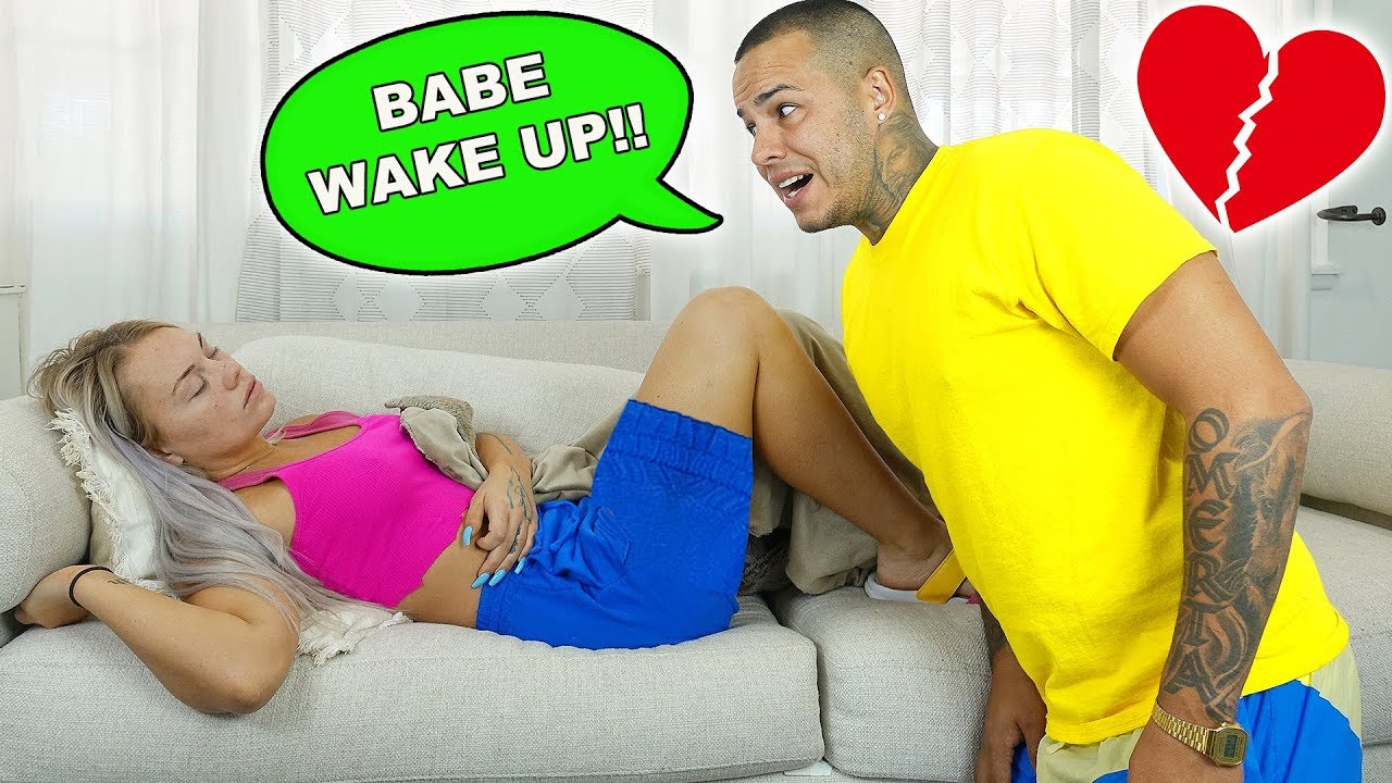 NOT WAKING UP PRANK ON BOYFRIEND!!! 💔