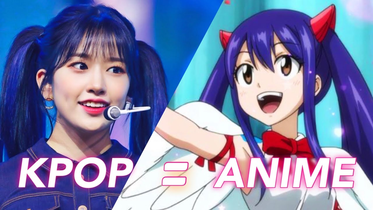 Kpop Idols As Anime Characters Pt 2 Youtube