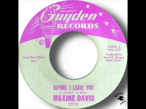 Maxine Davis - Before I Leave You.wmv