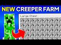 Minecraft Creeper Farm 1.21.4