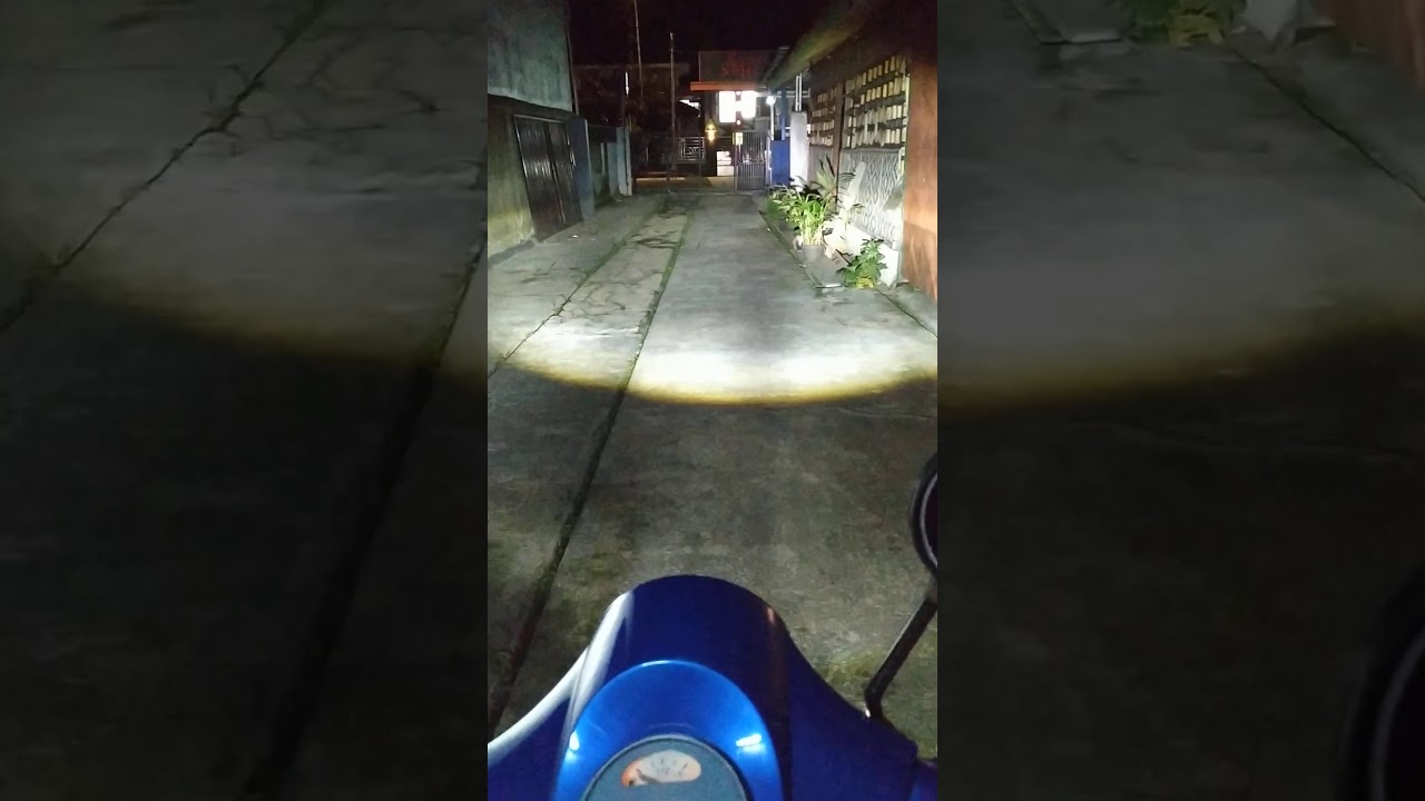 review lampu daymaker 16 led 5,75 in di vespa