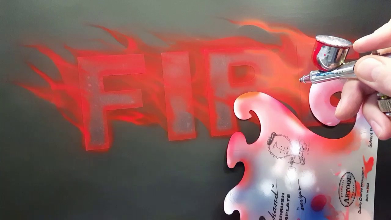 The Airbrush Academy Guide to Airbrushing Fire with Graphics