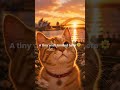 A Tiny Wish on Ginger's Nose 🌼🐱✨