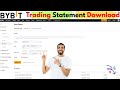 How To Download Bybit Exchange Profit and Loss Statement ? Download ITR Ready Tax Report