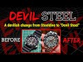 STEELDIVE MODIFIED! I create my own watch called "Devil Steel". Enjoy!