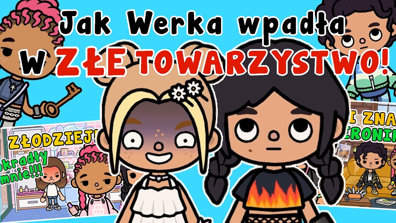JAK WERKA WPADŁA W ZŁE TOWARZYSTWO 😤 TOCA BOCA FILM 🔥 BAJOLANKI MIX ODCINKÓW 