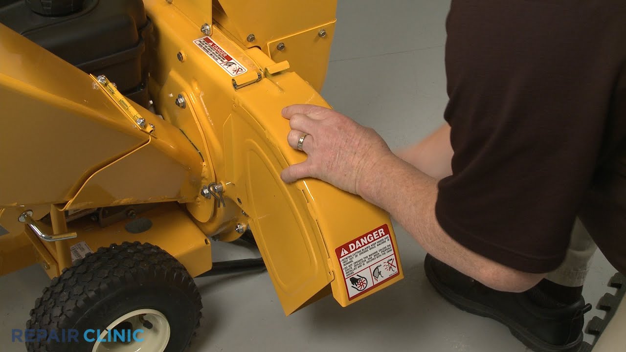 Cub Cadet Chipper Shredder Discharge Chute Replacement (6810094A4021) YouTube