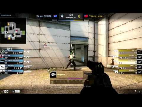 [CS:GO] ASUS ROG crazyface and YanLi vs. Team SpunJ - [CS:GO] ASUS ROG crazyface and YanLi vs. Team SpunJ