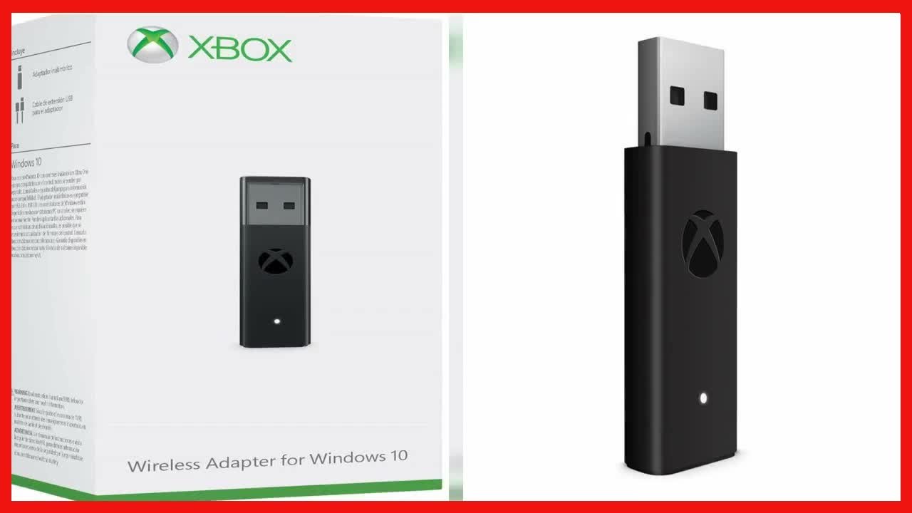 The Microsoft Xbox Wireless Adapter for Windows 10 (And 11).