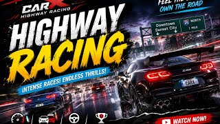🏁 MIDNIGHT STREET RACE! 🌙🏎️ | CarX Highway Racing screenshot 3