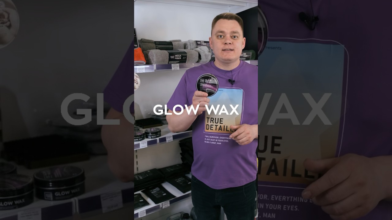 Твердый воск для кузова автомобиля - Glow Wax | Smart Open
