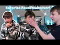 SURPRISE ROOM MAKEOVER FOR TEENS! | BEDROOM TOUR