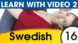 ⁣Learn Swedish with Pictures and Video - Talk About Hobbies in Swedish