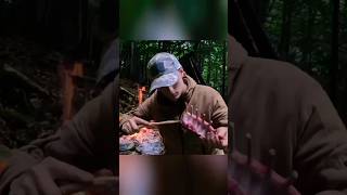 Building a Shelter #Bushcraft #Solocamping #bushcraftcamping #camping #campinglife #mukbang #ASMR