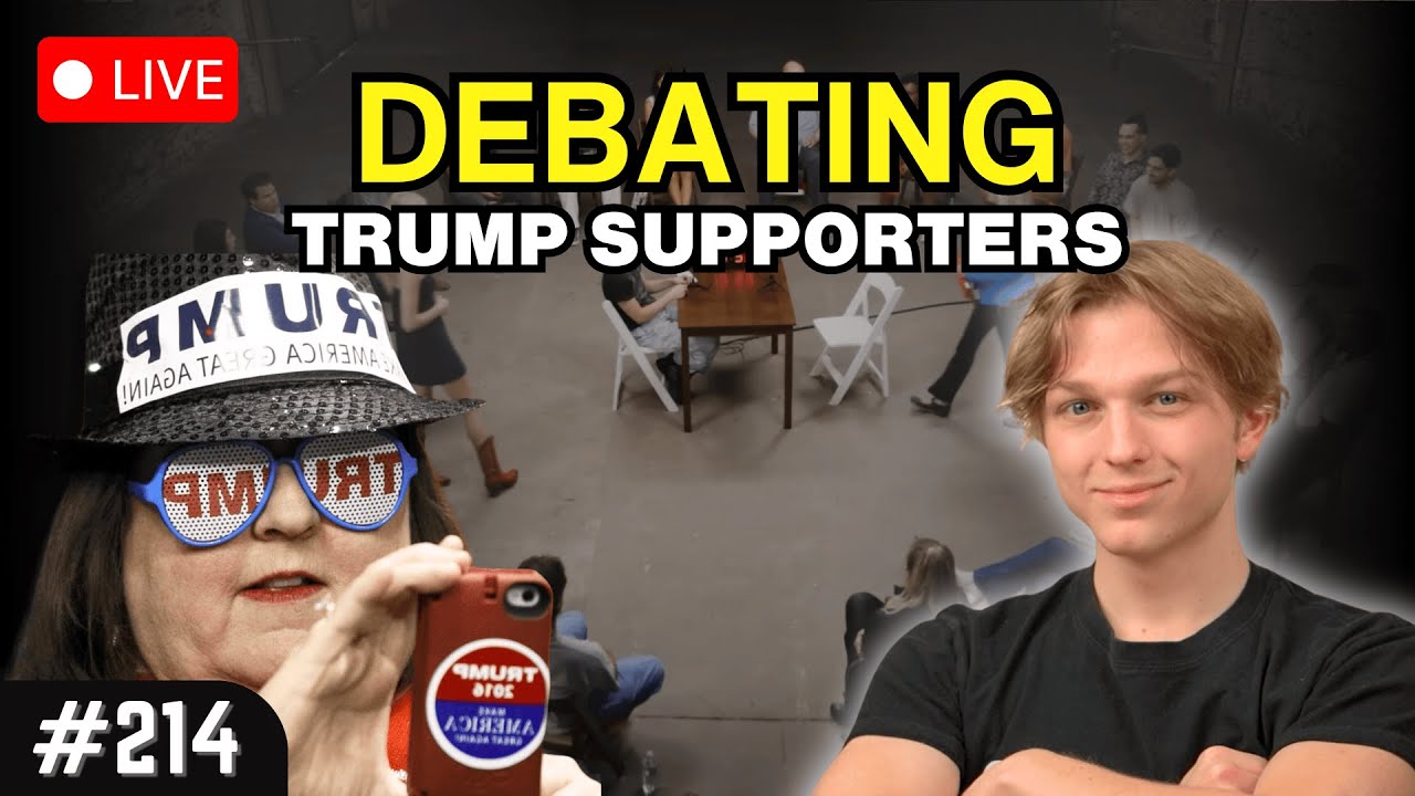 1 Woke Liberal vs 100 Trump Supporters| Ep. 214