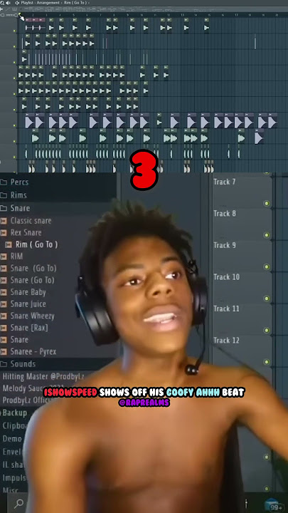 IShowSpeed Shows off his Goofy AHH Beat🧯