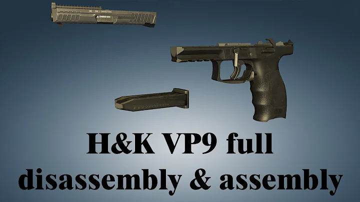 H&K VP9: full disassembly & assembly | World of Guns