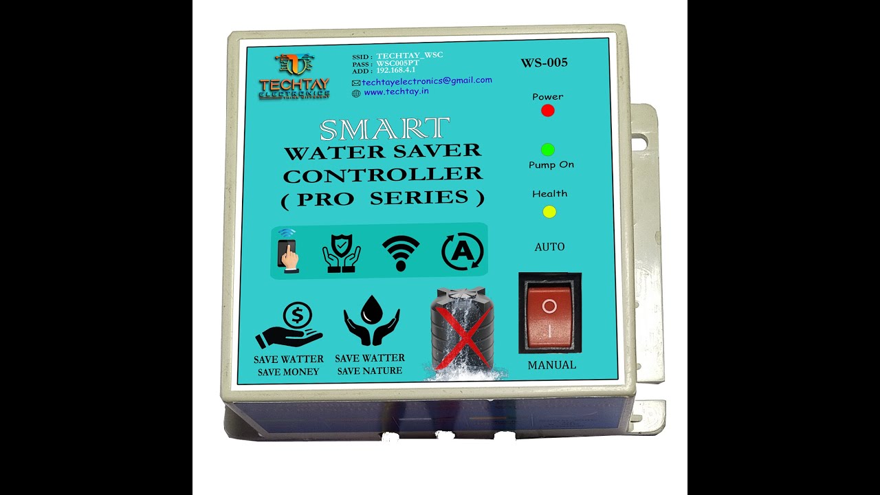 WS 005 Fully Automatic Water Level Controller - Complete Wiring & Installation | Techtay Electronics