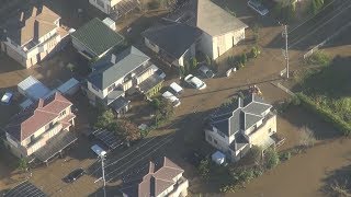 19人死亡 16人が不明 千曲川決壊で大規模洪水