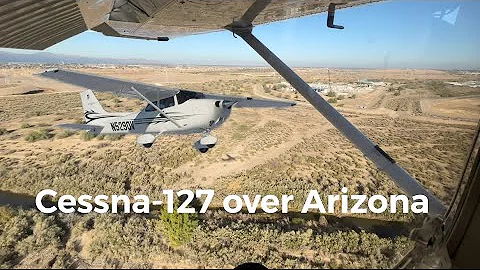Flying around Arizona in a Cessna 172