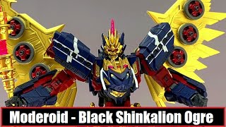 Wh32 Gsc - Moderoid - Black Shinkalion Ogre Shinkalion モデロイド - ブラックシンカリオン オーガ 新幹線変形ロボ シンカリオン