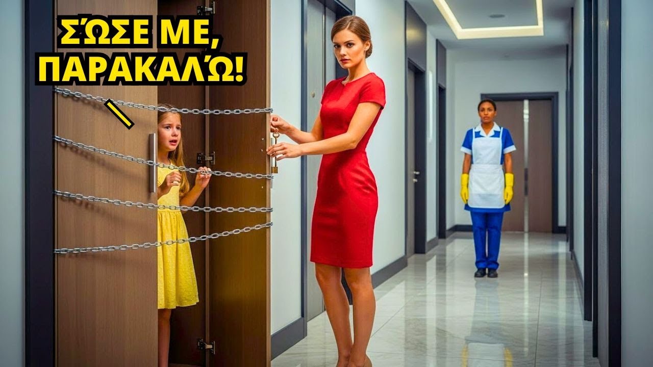 ΜΗΤΡΙΑ ΚΛΕΙΔΩΝΕ ΤΟ ΠΑΙΔΙ ΣΤΗΝ ΝΤΟΥΛΑΠΑ ΟΤΑΝ Ο ΠΑΤΕΡΑΣ ΤΑΞΙΔΕΥΕ, ΜΕΧΡΙ ΠΟΥ Η ΚΑΘΑΡΙΣΤΡΙΑ ΑΚΟΥΣΕ ΚΛΑΜΑ