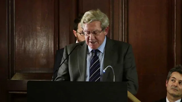 David Farrington. Acceptance speech. International...