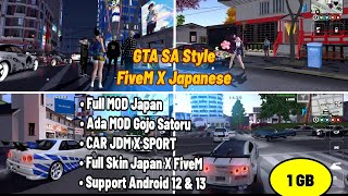 MODPACK GTA SA Style FiveM X JAPAN | GTA SA ANDROID