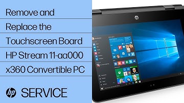 Remove and Replace the Touchscreen Board | HP Stream 11-aa000 x360 Convertible PC | HP Support