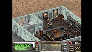Ronn's Fallout 2 RP Game Clips - #134 Talking to Enclave Technician, Vertibird Plans – Camp Navarro