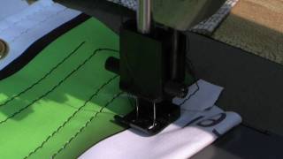 Juki LH-515 Double Needle Sewing Machine, by Atlas Levy Sewing Machine, co.