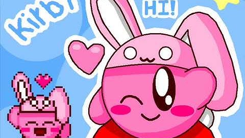 Bunny Kirby Artwork 2018 (updated) - Lemmings Intro Theme (Mega Drive Sound Font) (updated)