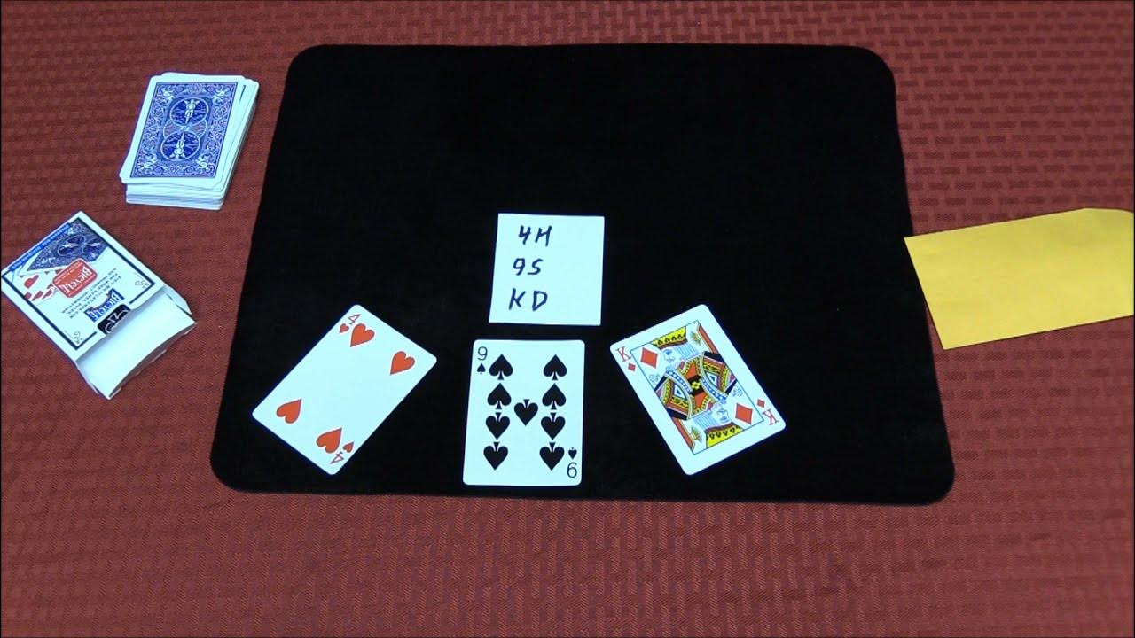 3Way Forcing Deck Bicycle Card Magic Trick YouTube