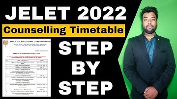 JELET 2022 Counselling Timetable Published | Important Dates