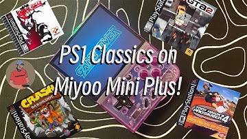 PS1/PSX Gaming on Miyoo Mini Plus | Crash Bandicoot, GTA 2, MGS & More!
