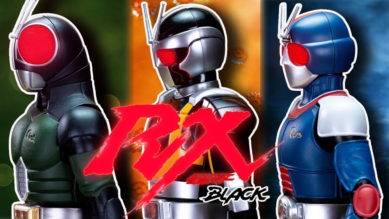 【Unbox】SooSootoys 1/6 Kamen Rider Black RX&Rob Rider&Bio Rider action figures