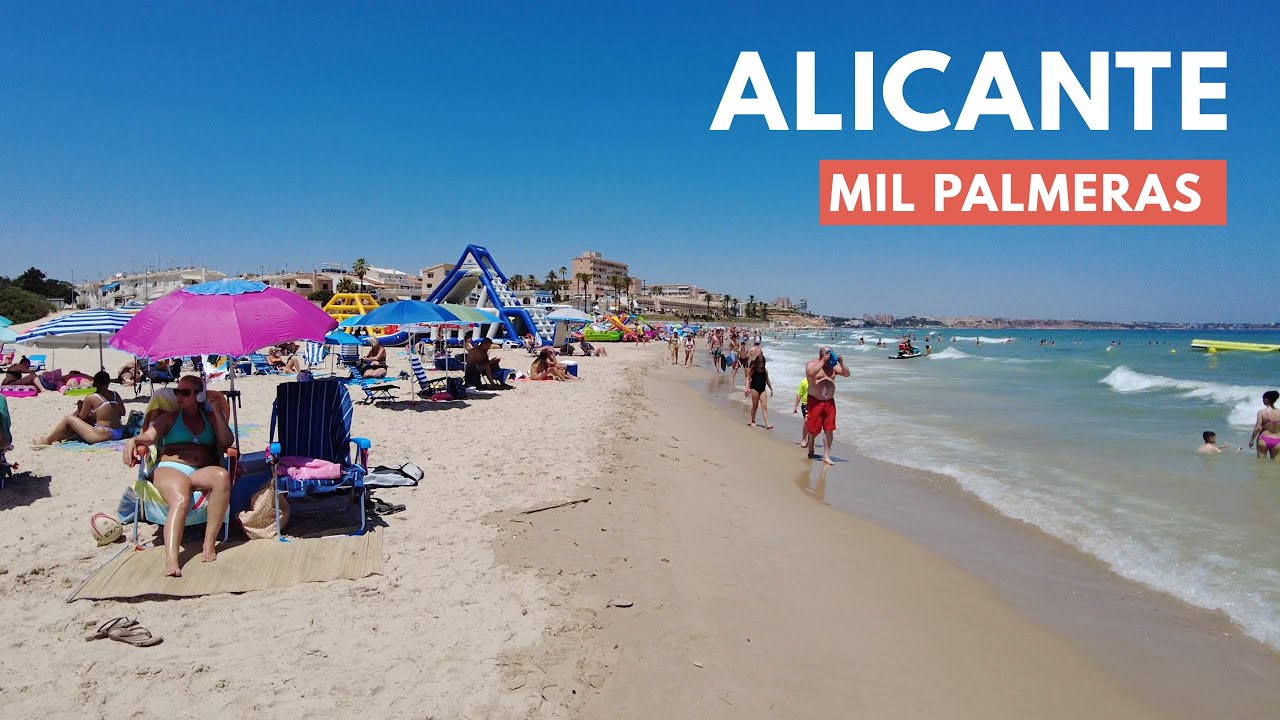 Alicante Beach Walk 2023 - Mil Palmeras / SPAIN