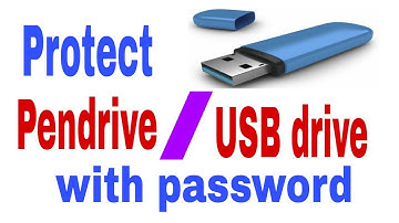 Protect Pendrive/USB drive with password without any software || Bangla tutorial ||