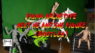 Figma archetype next He and She figure (bootleg)