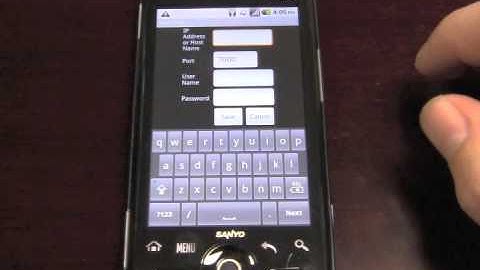 ED EasyNet Touch Initial Configuration