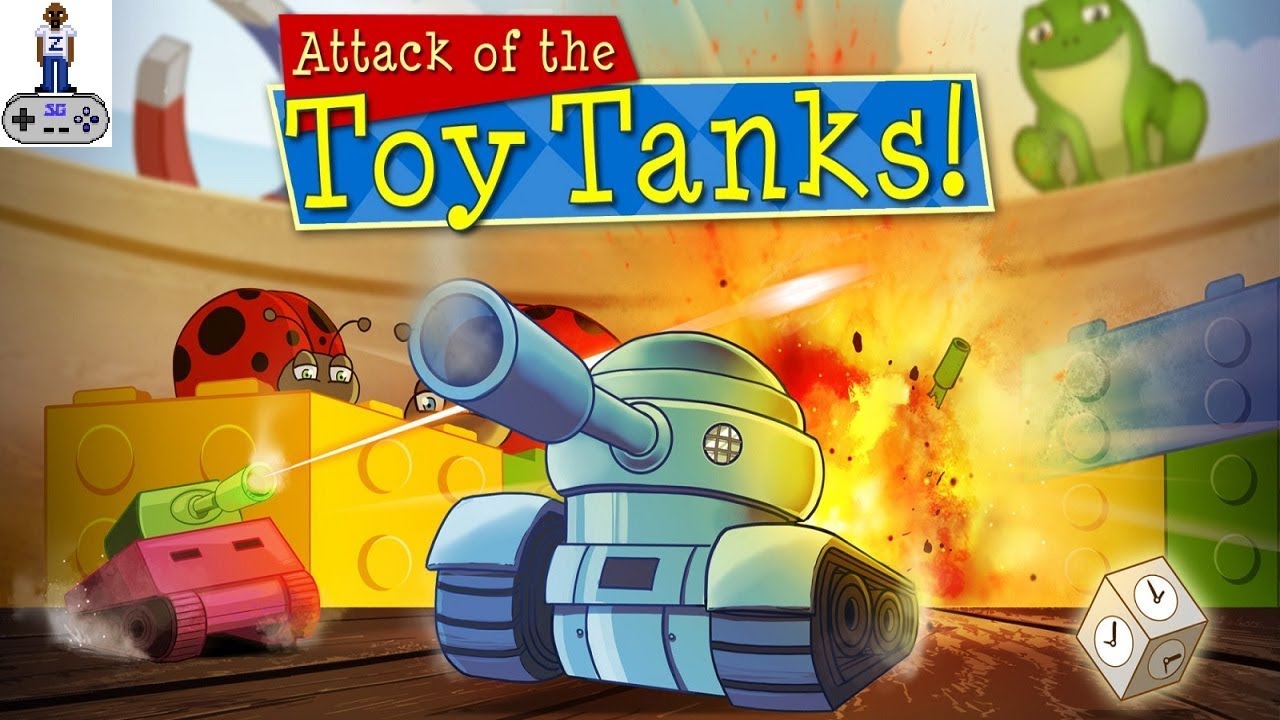 Attack of the Toy Tanks | Let's Play (Local Multiplayer) | Switch reddit video games