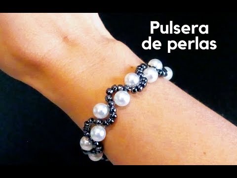 Video: Cómo Hacer Una Pulsera De Lino Y Perlas