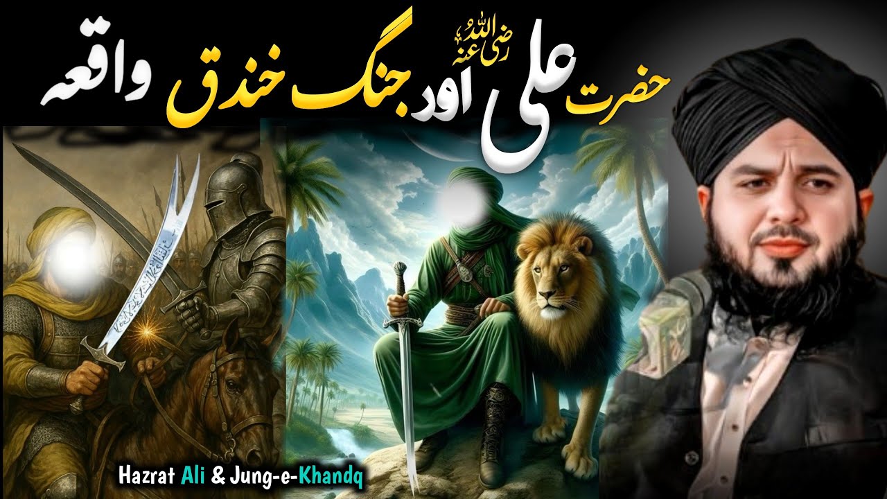 Powerful Story Of Jung-e-Khandaq🔥| Hazrat Ali ka waqia | Peer Ajmal Raza Qadri 