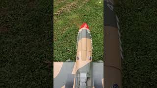 Top Flite  Giant Scale p40 with DLE55 and EME auto start.
