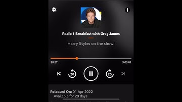 Harry Styles Radio 1 with Greg James April 1, 2022 Full Interview