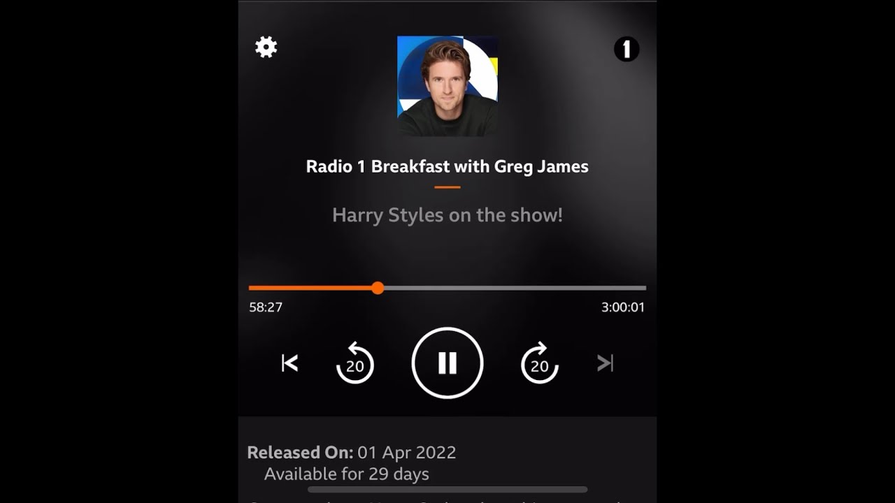 Harry Styles Radio 1 with Greg James April 1, 2022 Full Interview