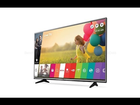 LG 55UH605V 55"  ULTRA HD LED 4K TV - Test