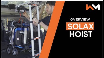 How to use the Solax Scooter Hoist