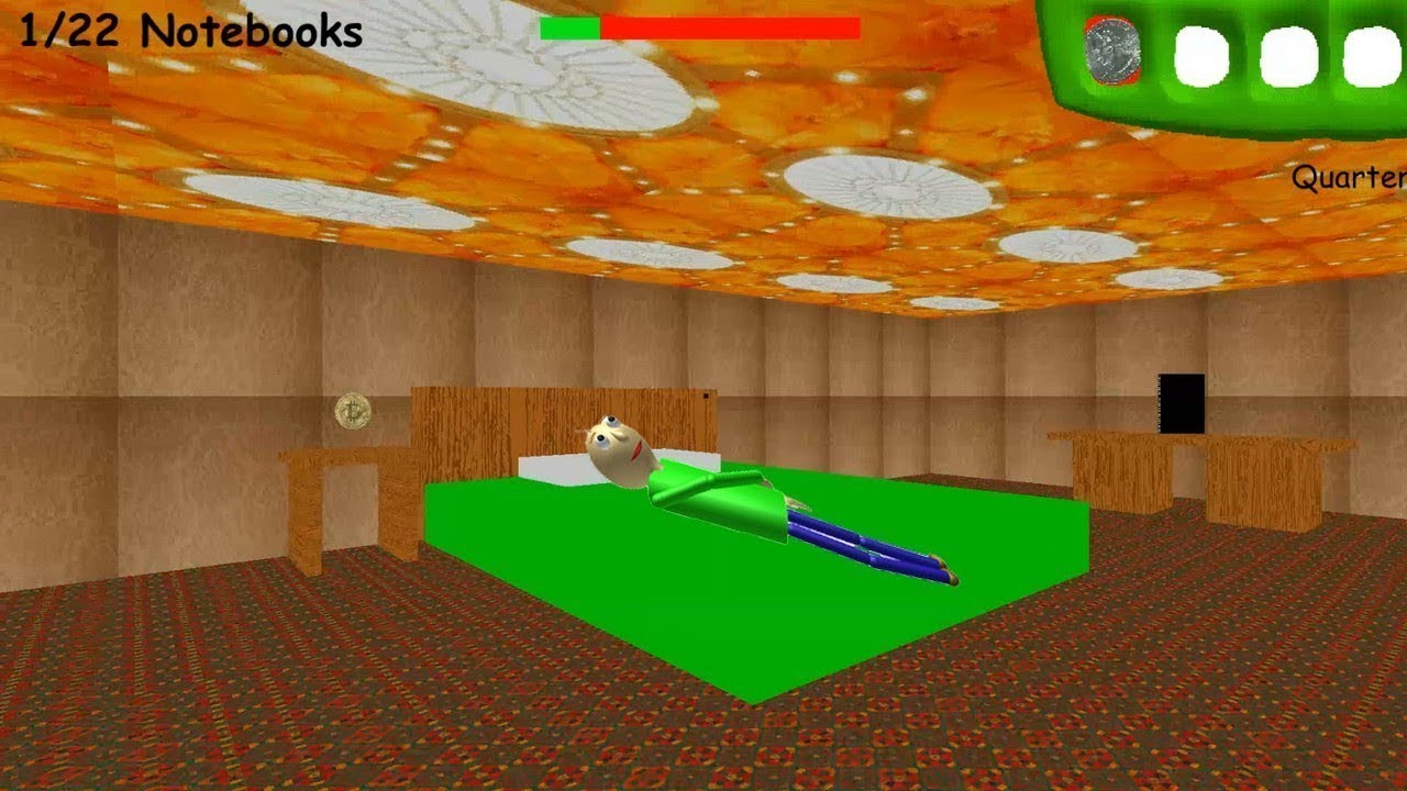 Alex school: (Baldi's basic Custom map) Hotel trip edition.